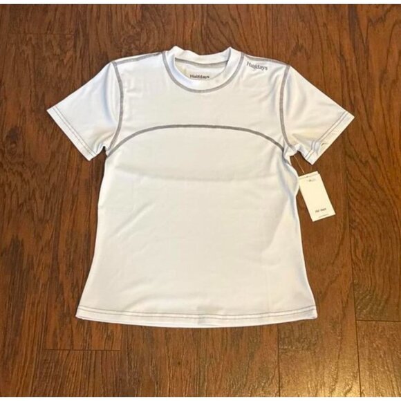 Halfdays Tops - Halfdays Mollie Ski/Snowboard Shirt, new with tags, L, white